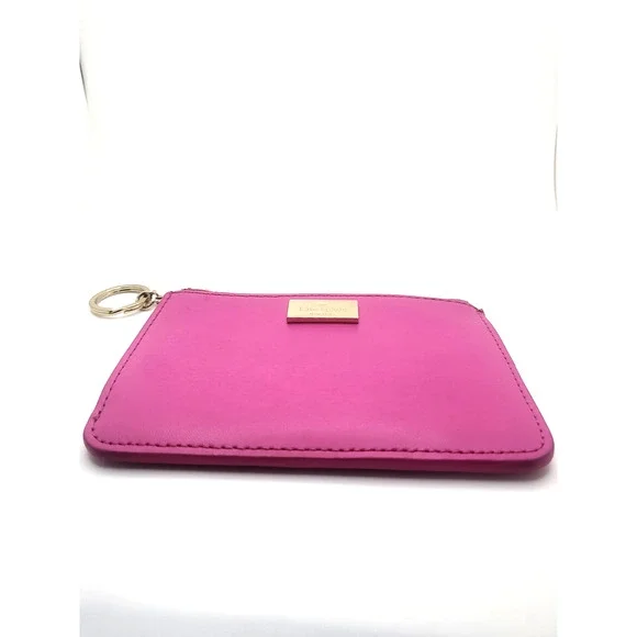 Kate Spade Wallet Coin Purse Key Chain Zipper L-Zip Card Holder - Picture 4 of 5